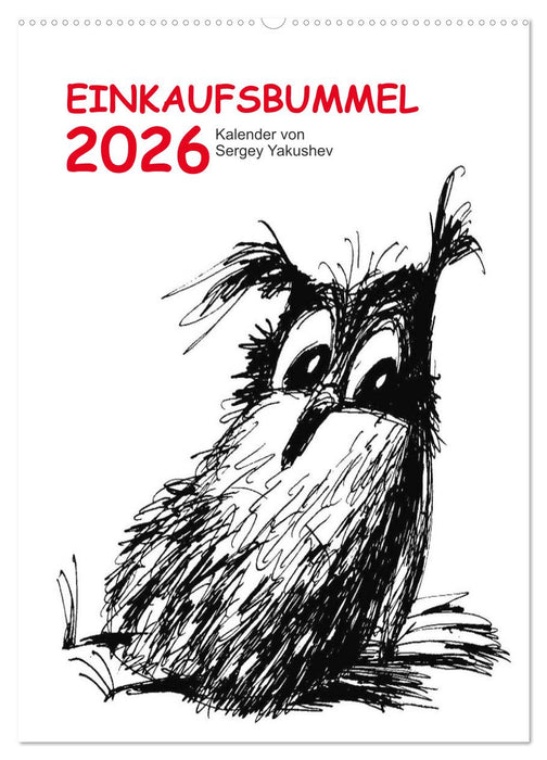 Einkaufsbummel 2026 (CALVENDO Wandkalender 2026)