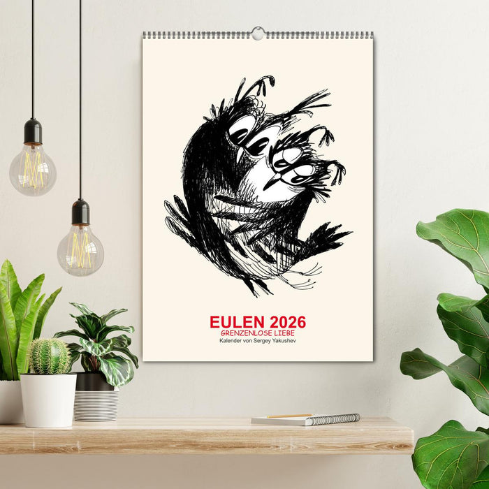 EULEN 2026 GRENZENLOSE LIEBE (CALVENDO Wandkalender 2026)