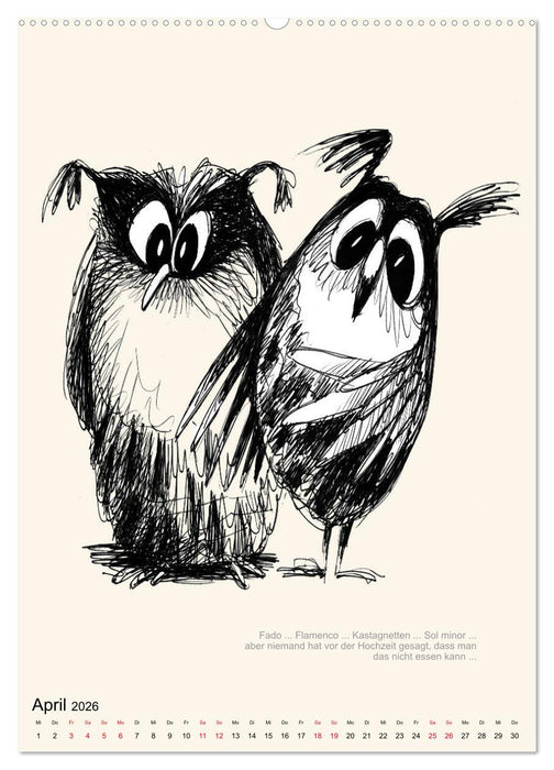 EULEN 2026 GRENZENLOSE LIEBE (CALVENDO Wandkalender 2026)