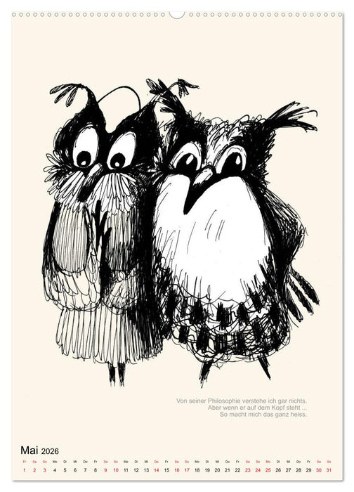 EULEN 2026 GRENZENLOSE LIEBE (CALVENDO Wandkalender 2026)