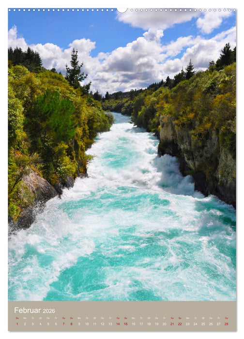 Erleben Sie mit mir das beeindruckende Neuseeland (CALVENDO Premium Wandkalender 2026)