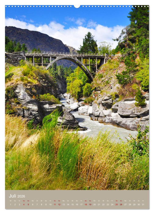 Erleben Sie mit mir das beeindruckende Neuseeland (CALVENDO Premium Wandkalender 2026)