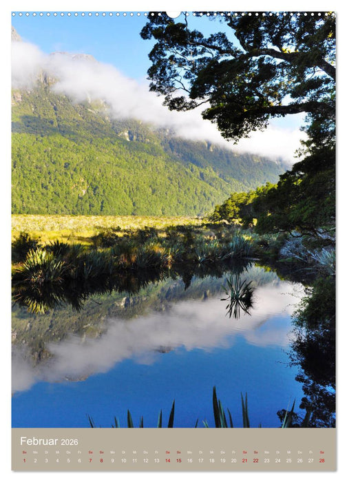 Erlebe mit mir die Südinsel von Neuseeland (CALVENDO Premium Wandkalender 2026)