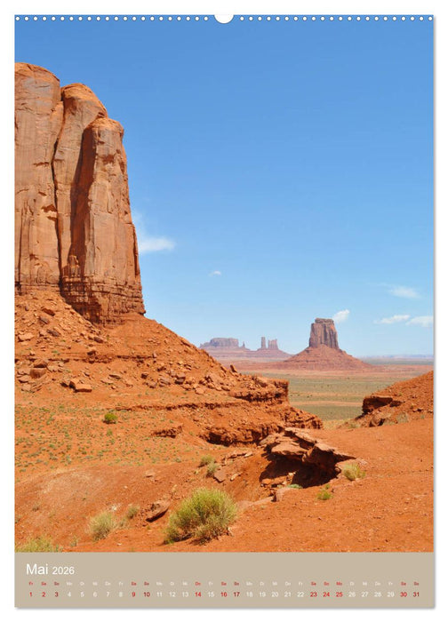 Erlebe mit mir den vielfältigen Westen der USA (CALVENDO Wandkalender 2026)