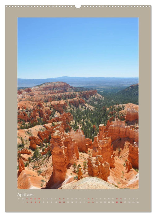 Erlebe mit mir den Bryce Canyon Nationalpark (CALVENDO Wandkalender 2026)