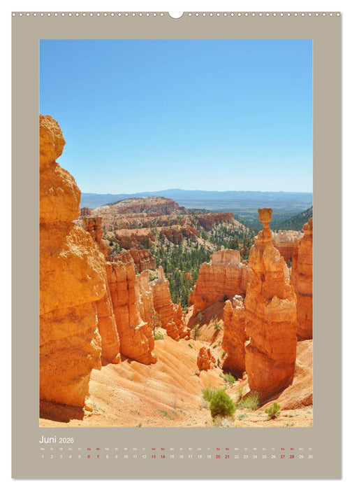 Erlebe mit mir den Bryce Canyon Nationalpark (CALVENDO Wandkalender 2026)