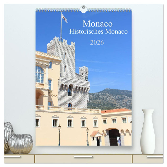 Monaco - Historisches Monaco (CALVENDO Premium Wandkalender 2026)