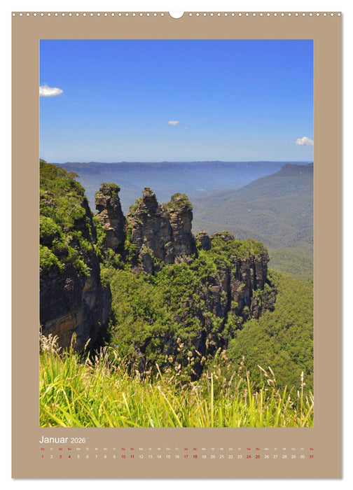 Erlebe mit mir Australien (CALVENDO Premium Wandkalender 2026)