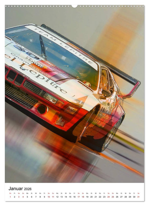 Faszination Rennsport (CALVENDO Premium Wandkalender 2026)