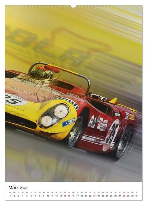 Faszination Rennsport (CALVENDO Premium Wandkalender 2026)
