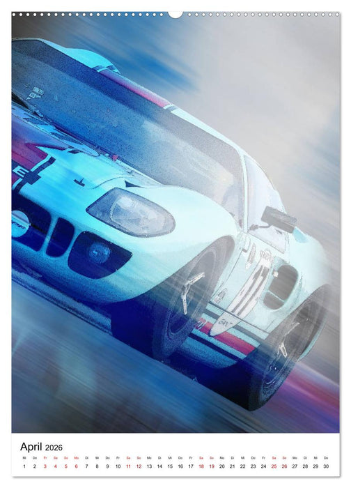 Faszination Rennsport (CALVENDO Premium Wandkalender 2026)