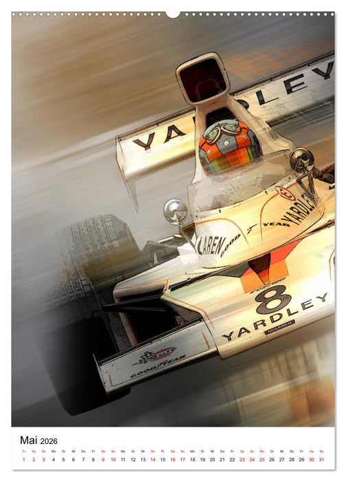 Faszination Rennsport (CALVENDO Premium Wandkalender 2026)