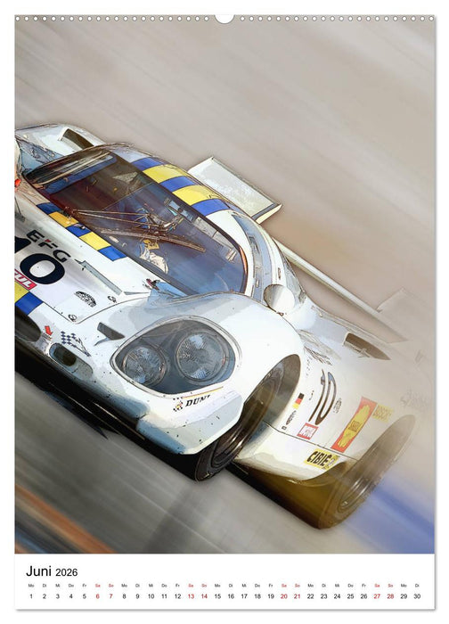 Faszination Rennsport (CALVENDO Premium Wandkalender 2026)