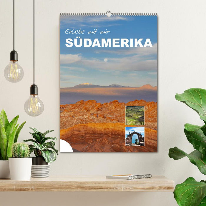Erlebe mit mir Südamerika (CALVENDO Wandkalender 2026)