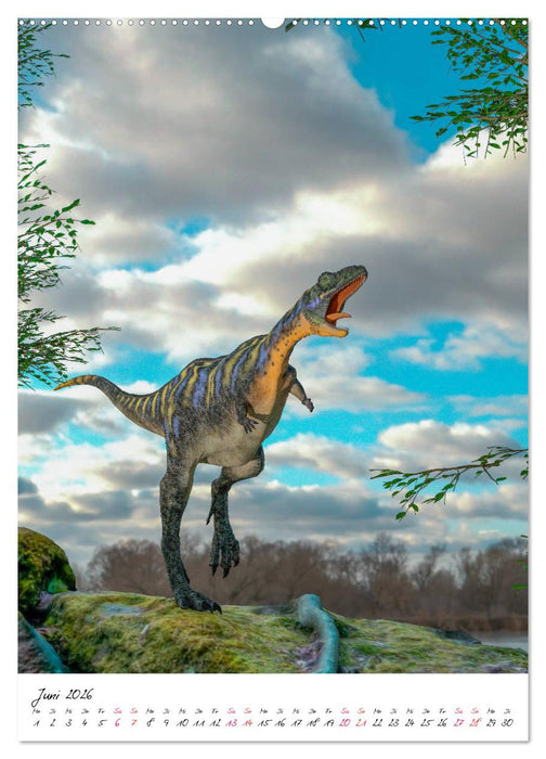 Dinosaurier aus der Vergangenheit (CALVENDO Premium Wandkalender 2026)