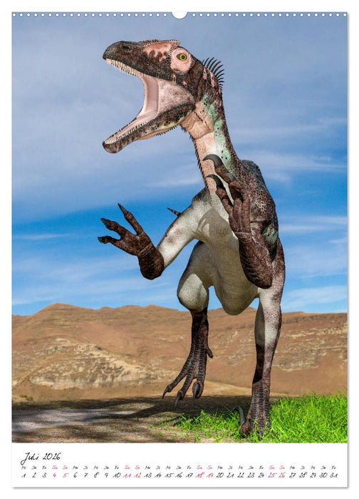 Dinosaurier aus der Vergangenheit (CALVENDO Premium Wandkalender 2026)