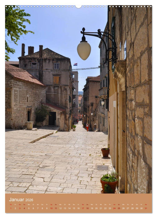 Erlebe mit mir die schönsten Gassen von Kroatien (CALVENDO Wandkalender 2026)
