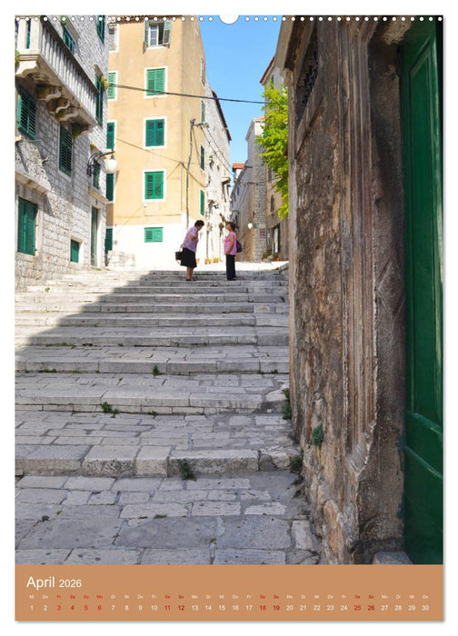 Erlebe mit mir die schönsten Gassen von Kroatien (CALVENDO Wandkalender 2026)