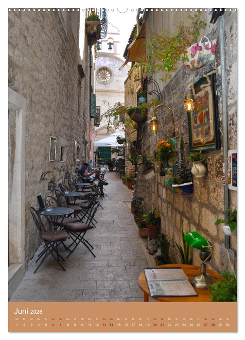 Erlebe mit mir die schönsten Gassen von Kroatien (CALVENDO Wandkalender 2026)