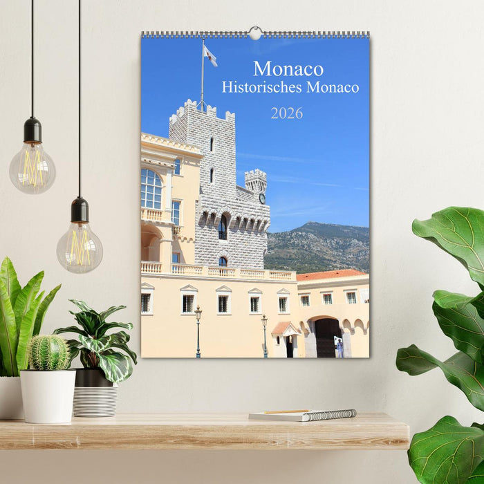 Monaco - Historisches Monaco (CALVENDO Wandkalender 2026)