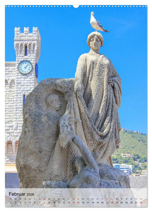 Monaco - Historisches Monaco (CALVENDO Wandkalender 2026)