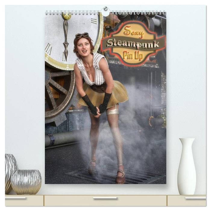 Sexy Steampunk Pin Up (CALVENDO Premium Wandkalender 2026)
