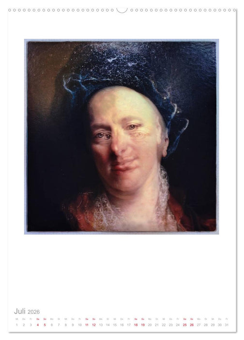 Florenz, Uffizien (CALVENDO Premium Wandkalender 2026)