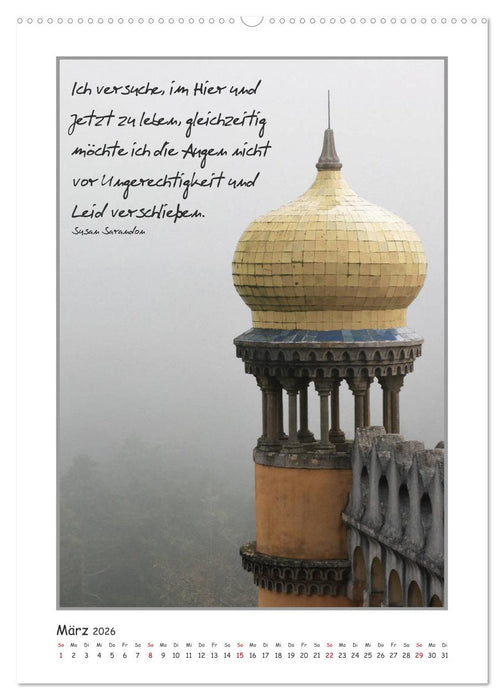 Weisheiten berühmter Frauen (CALVENDO Wandkalender 2026)