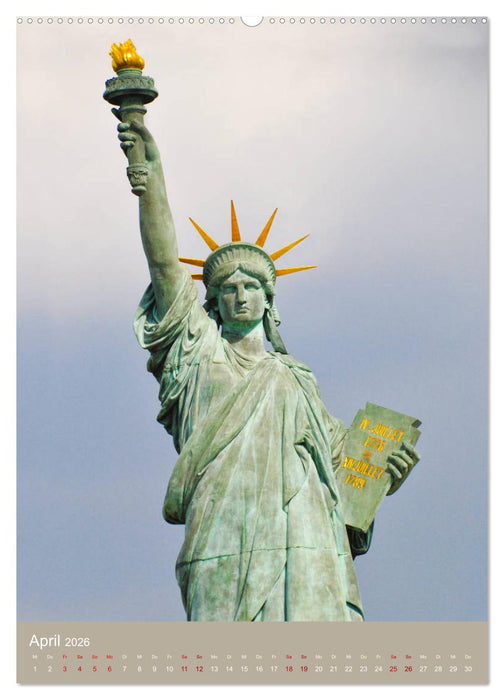 Erlebe mit mir Paris (CALVENDO Wandkalender 2026)