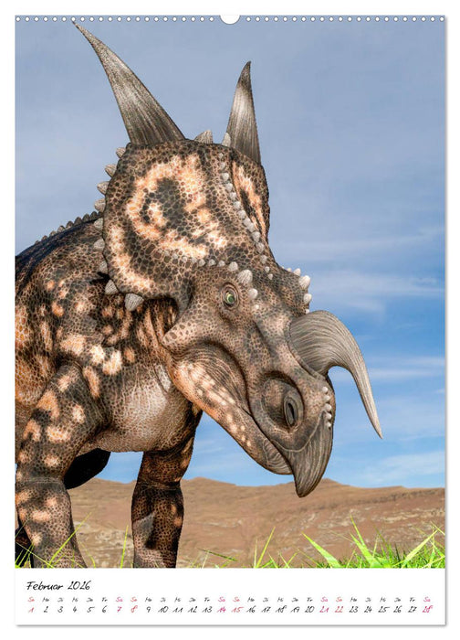 Dinosaurier aus der Vergangenheit (CALVENDO Wandkalender 2026)