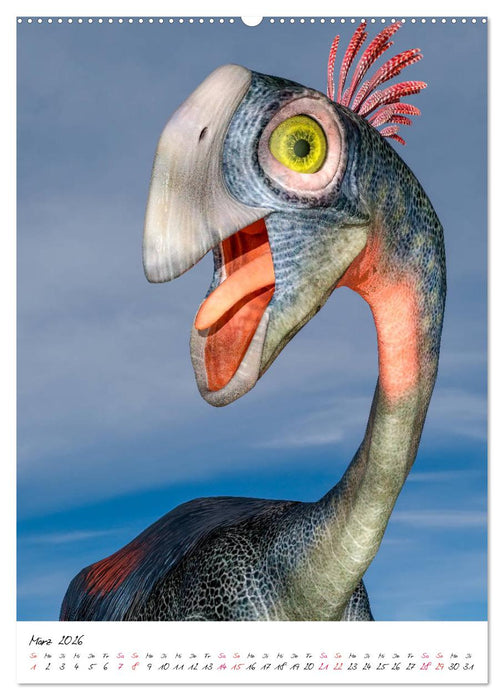 Dinosaurier aus der Vergangenheit (CALVENDO Wandkalender 2026)