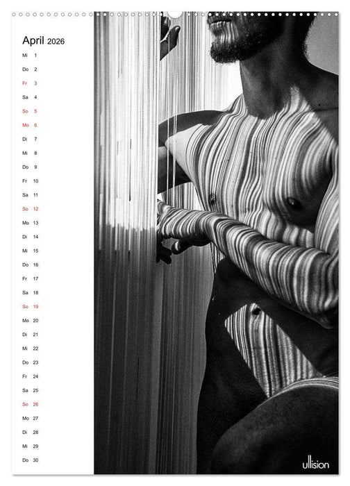 Männer AKT abstrakt (CALVENDO Wandkalender 2026)