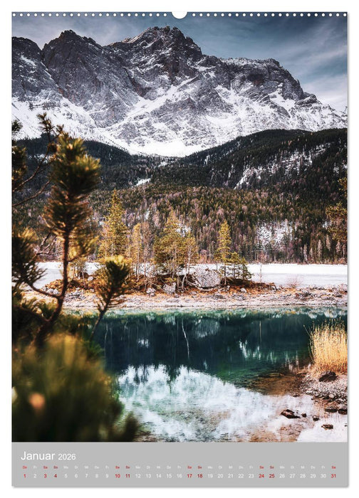Deutsche Alpenmomente (CALVENDO Wandkalender 2026)