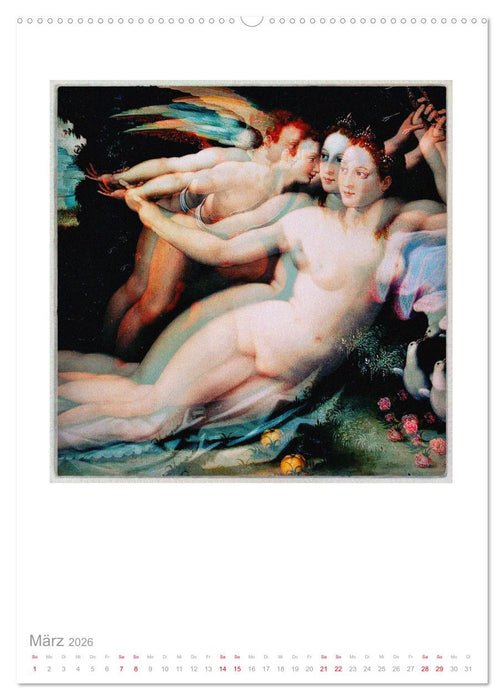 Florenz, Uffizien (CALVENDO Wandkalender 2026)