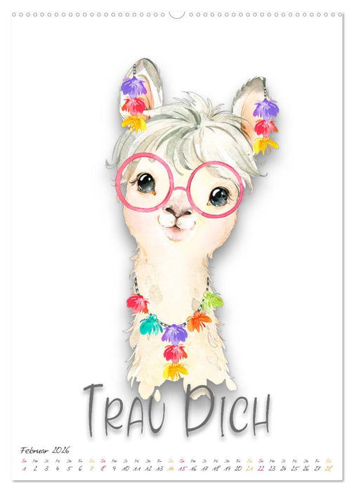 Freu Dich - Gute-Laune-Motivations-Kalender (CALVENDO Premium Wandkalender 2026)