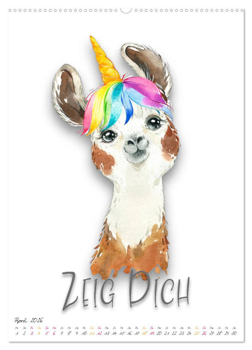 Freu Dich - Gute-Laune-Motivations-Kalender (CALVENDO Premium Wandkalender 2026)