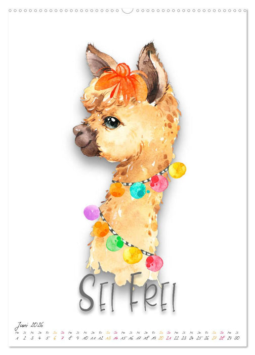 Freu Dich - Gute-Laune-Motivations-Kalender (CALVENDO Premium Wandkalender 2026)