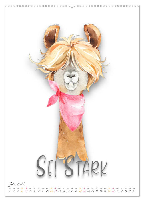 Freu Dich - Gute-Laune-Motivations-Kalender (CALVENDO Premium Wandkalender 2026)