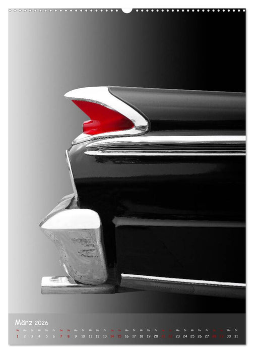 Faszination US Klassiker 1955 bis 1967 (CALVENDO Premium Wandkalender 2026)
