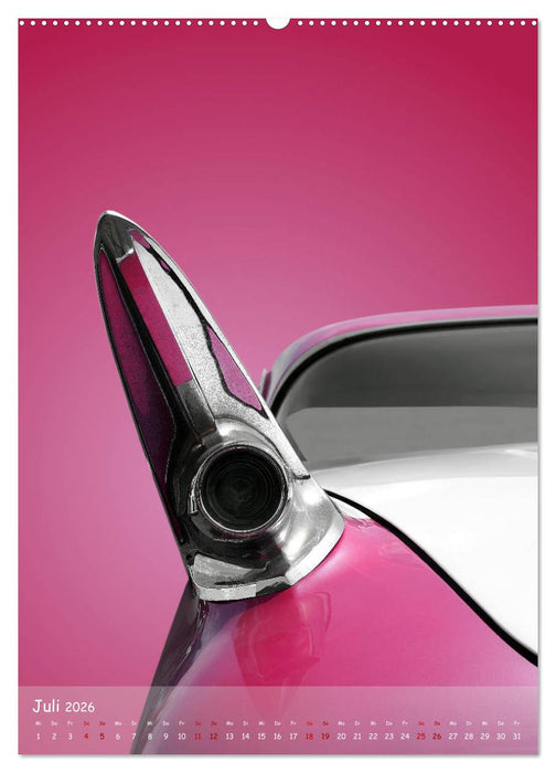 Faszination US Klassiker 1955 bis 1967 (CALVENDO Premium Wandkalender 2026)
