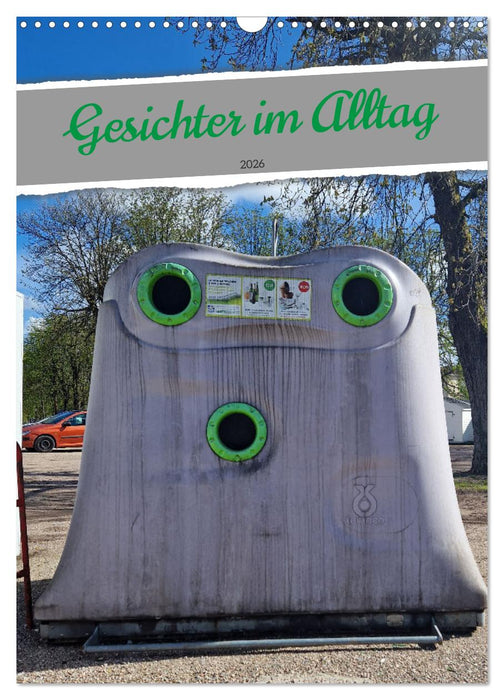 Gesichter im Alltag (CALVENDO Wandkalender 2026)