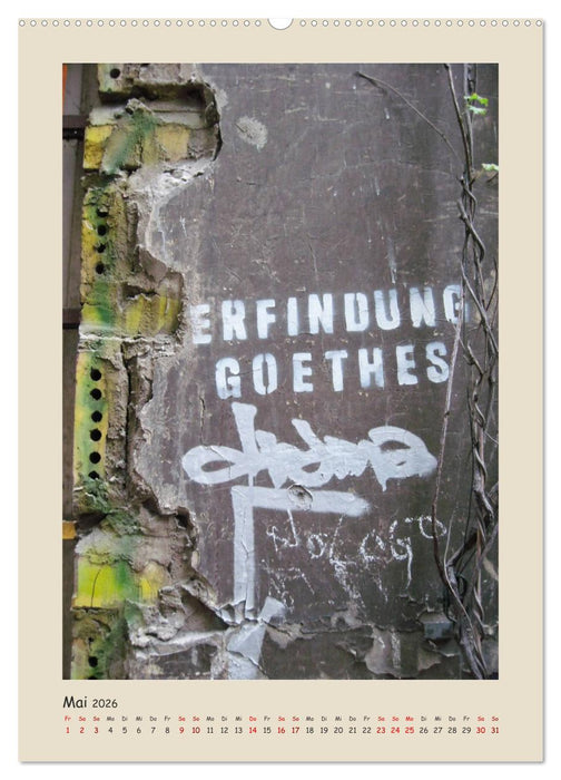 Berlin Love Streetart (CALVENDO Premium Wandkalender 2026)