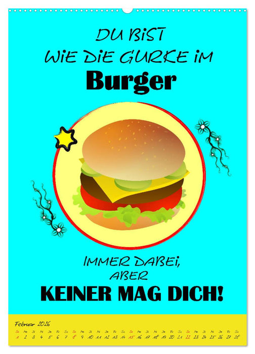 Läuft´s noch nicht beschissen genug? Dann hilft der Anti-Glücks-Kalender! (CALVENDO Wandkalender 2026)