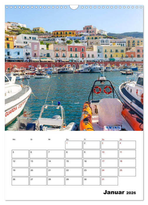 Insel Ponza - Italien (CALVENDO Wandkalender 2026)