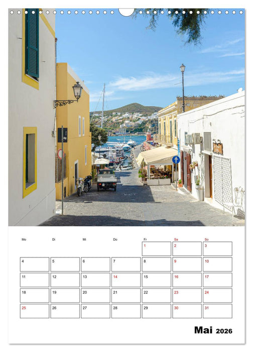 Insel Ponza - Italien (CALVENDO Wandkalender 2026)