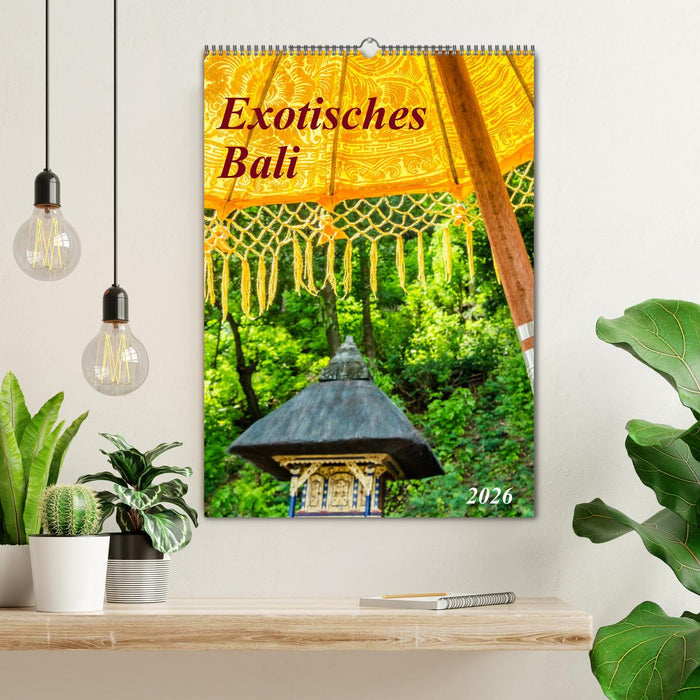 Exotisches Bali (CALVENDO Wandkalender 2026)