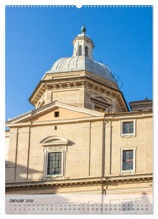Kirchen in Rom (CALVENDO Premium Wandkalender 2026)