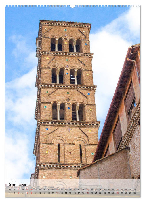 Kirchen in Rom (CALVENDO Premium Wandkalender 2026)