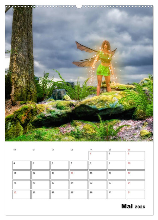 Im Land der imaginären Feen (CALVENDO Wandkalender 2026)