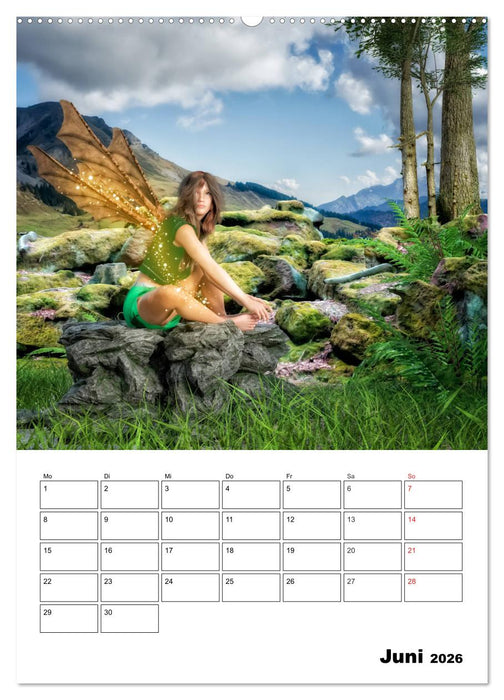 Im Land der imaginären Feen (CALVENDO Wandkalender 2026)